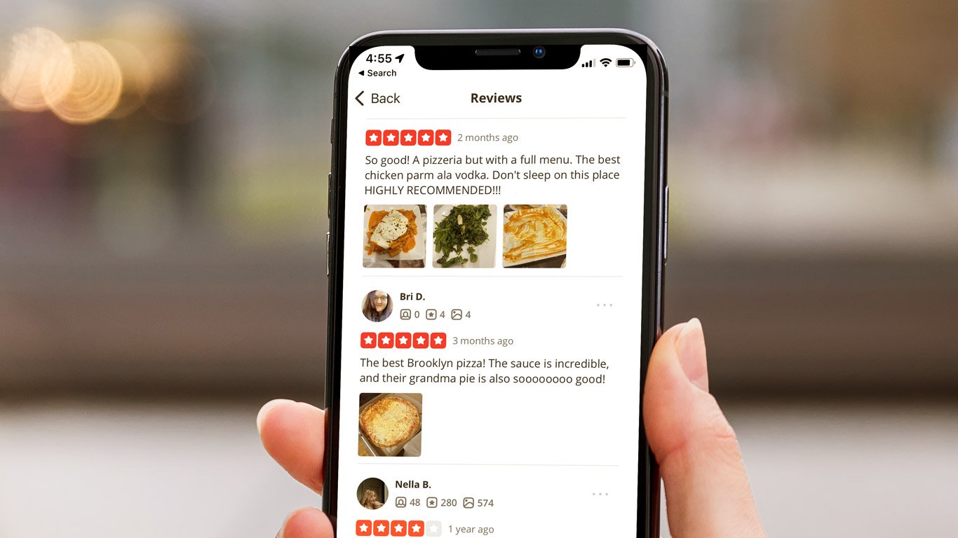 Reviews Yelp Positive Blog