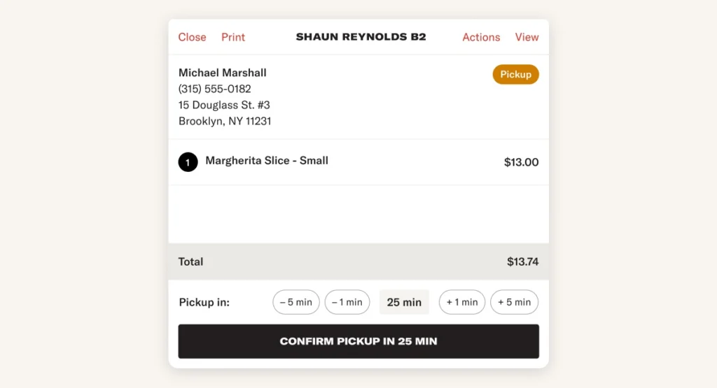 Customize ETAs Down to the Minute 1 Customize ETAs Down to the Minute