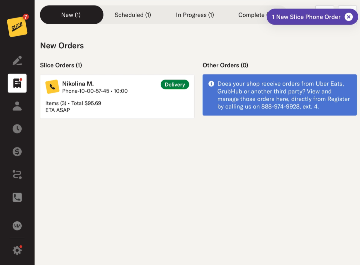 Slice Phone 3 PhoneOrders