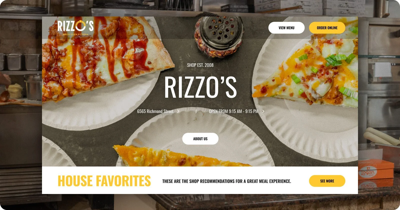 Slice Famiglia Website template