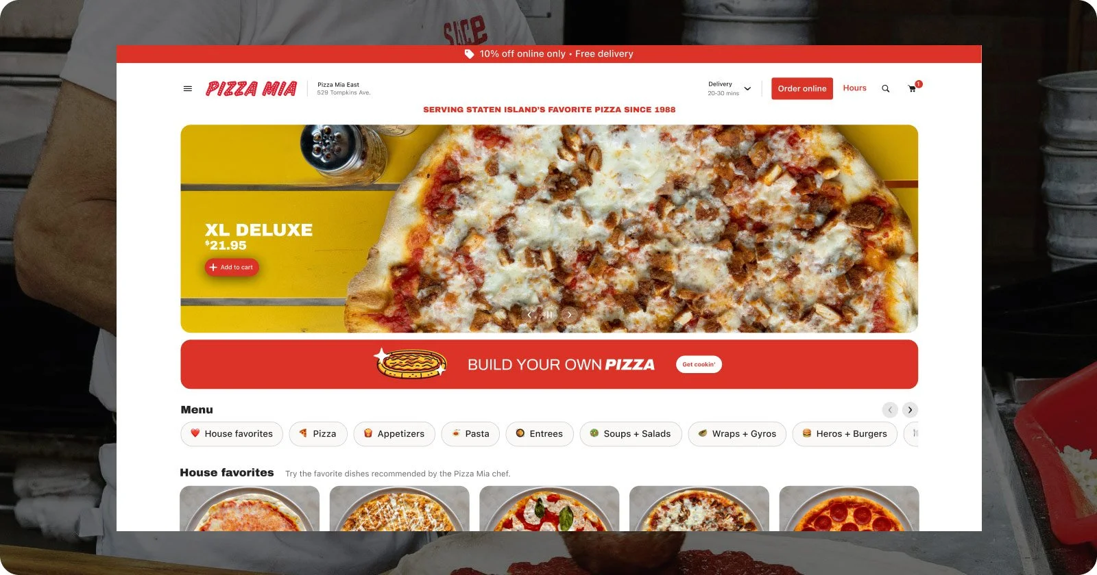 Perfetto website template