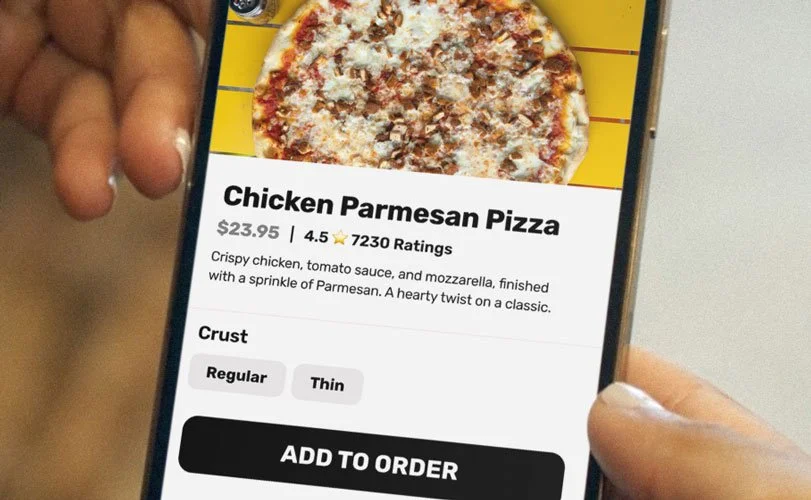 Publish your custom pizza website