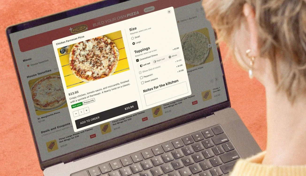 pizzeria websites