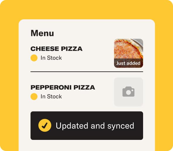 one menu for every platform