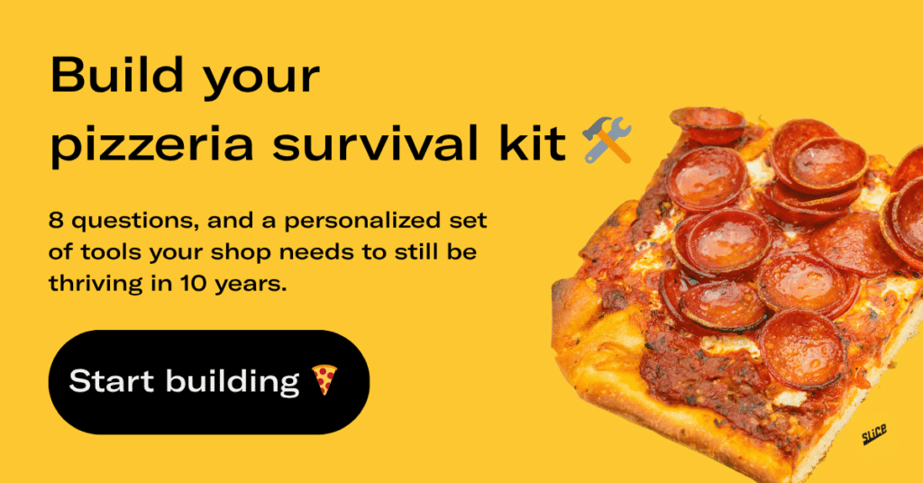 Build your pizzeria survival kit 🛠️