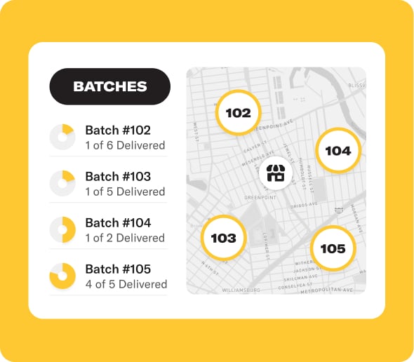 batch nearby orders
