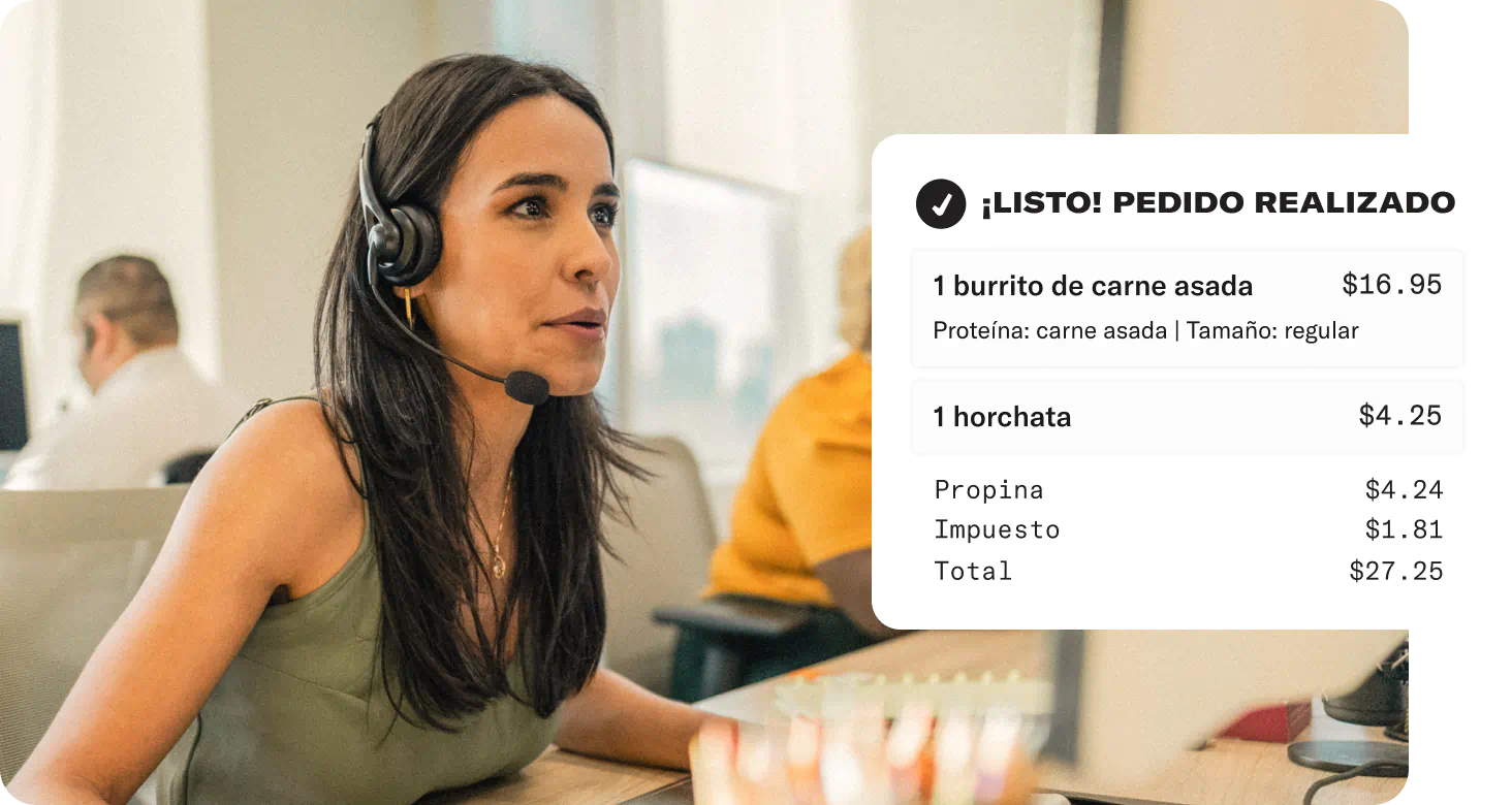 Mostrador de un restaurante mexicano de servicio rapido con Slice